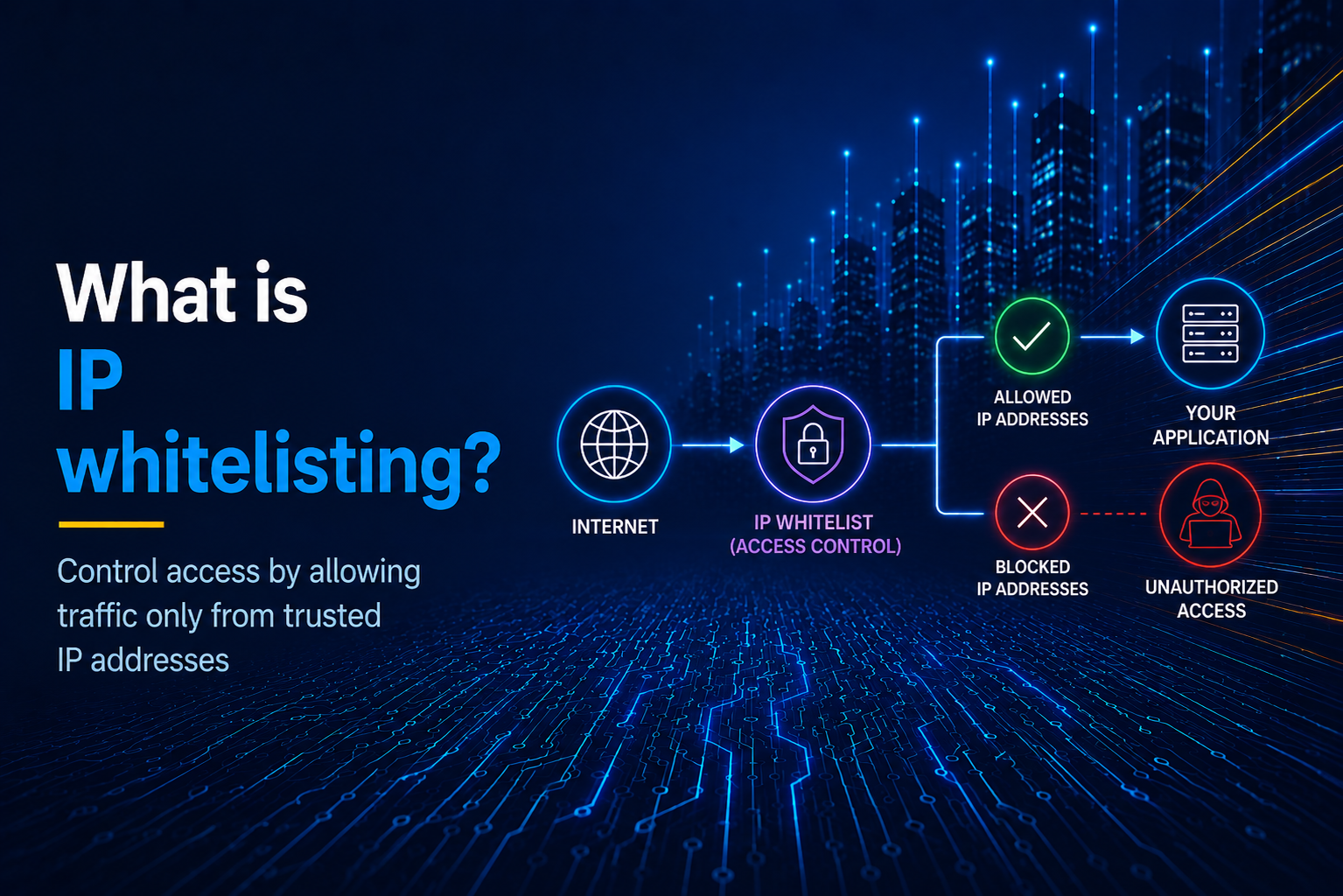 What is IP whitelisting?