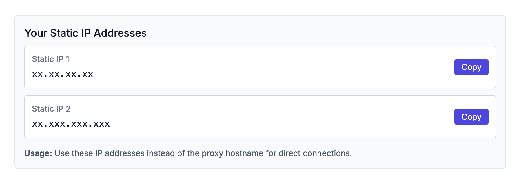 OutboundGateway static IPs